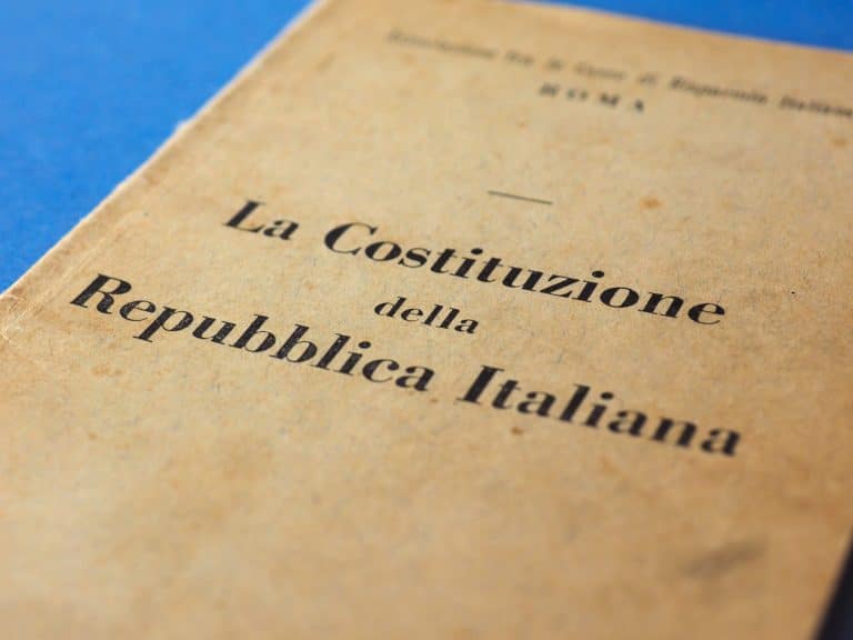 articolo 1 della Costituzione