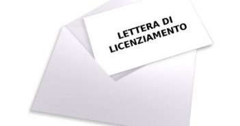 lettera di licenziamento