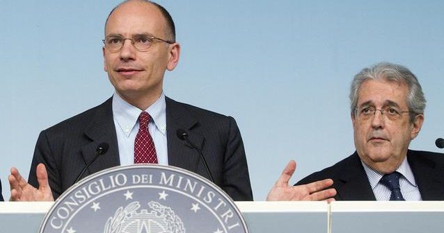 Legge di Stabilità 2014 Letta Saccomanni