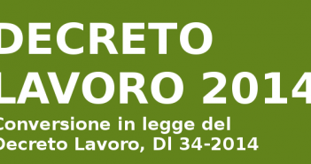 Decreto Lavoro 2014 Dl 34-2014
