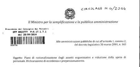 Circolare Madia prepensionamento pubblici dipendenti