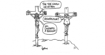 Jobs act: l’annunciata (ma falsa) abolizione del precariato Precari, vignetta Vauro