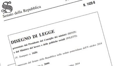 Jobs Act, testo definitivo approvato dalla Camera