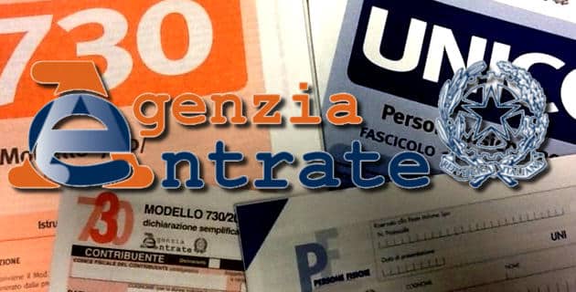 Agenzia delle Entrate. Modelli Dichiarazioni dei redditi