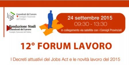 Forum Lavoro 2015