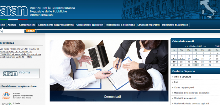 ARAN (Agenzia per la Rappresentanza Negoziale delle pubbliche amministrazioni)
