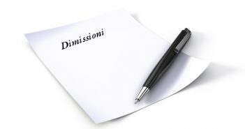 Lettera di dimissioni