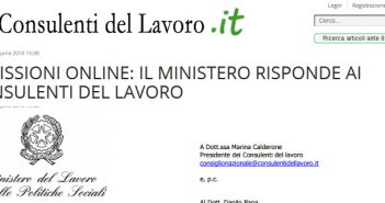 procedura online per le dimissioni volontarie