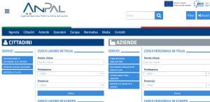 Sito ANPAL, Agenzia Nazionale per le Politiche Attive del Lavoro