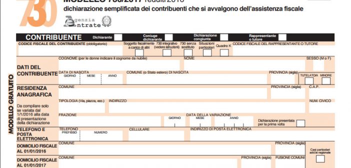 Dichiarazione dei redditi 730 2017: modello, istruzioni, novità e ... Dichiarazione dei redditi scadenza