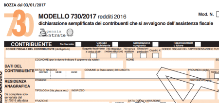 Modello 730 2017, elenco delle nuove agevolazioni