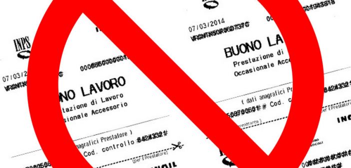 Abolizione dei voucher