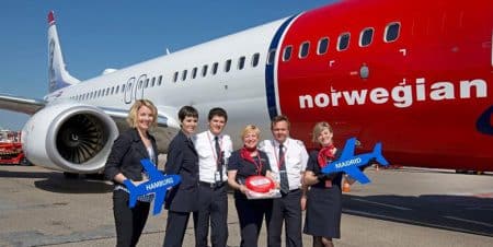 Assunzioni Norwegian Air: 100 posizioni lavorative a Fiumicino