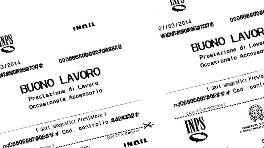 Lavoro occasionale, nuovi voucher in partenza il 10 luglio Lavoro occasionale, nuovi voucher in partenza il 10 luglio