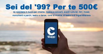 18App, il bonus cultura di 500 euro al via anche per i nati nel 1999 18App, il bonus cultura di 500 euro sbloccato anche per i nati nel 1999