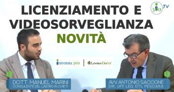 Licenziamento e videosorveglianza: le novità in materia (video)