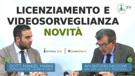 Licenziamento e videosorveglianza: le novità in materia (video)