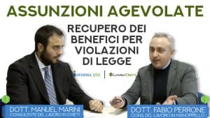 Recupero degli sgravi contributivi a seguito di ispezione (video)