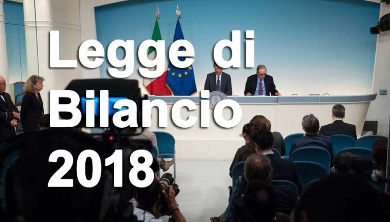 Legge di Bilancio 2018, testo definitivo approvato in Senato