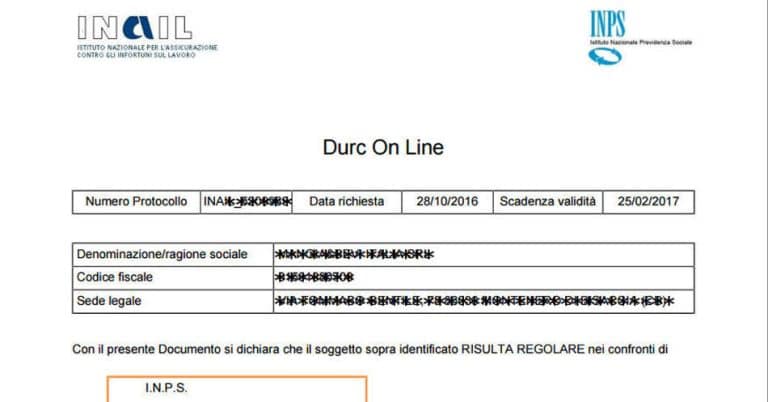 Rottamazione cartelle bis e rilascio del Durc INPS regolare