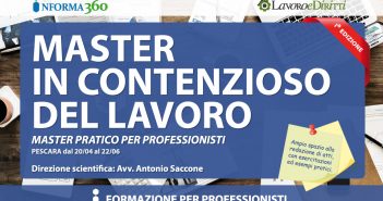 Master In Contenzioso Del Lavoro – Prima Edizione