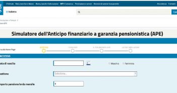 Ape volontario 2018 al via, online calcolatore e domanda di certificazione