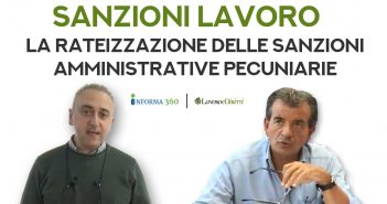 Rateizzazione delle sanzioni da lavoro, cosa c'è da sapere (video)