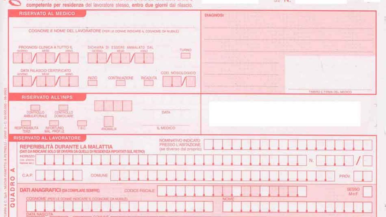 scarica certificato medico inps