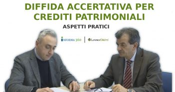 Diffida accertativa per crediti patrimoniali, aspetti pratici