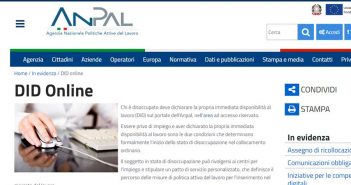 ANPAL: dichiarazione di immediata disponibilità (DID) per stranieri