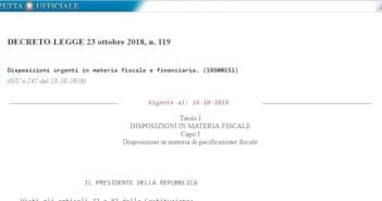 Decreto fiscale, testo del collegato alla Legge di Bilancio in Gazzetta