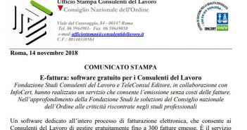 Fattura elettronica, programma gratuito