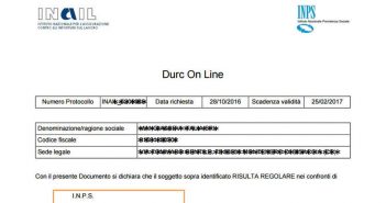 durc negativo irregolare