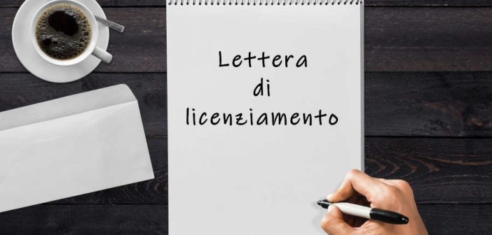 Preavviso di licenziamento