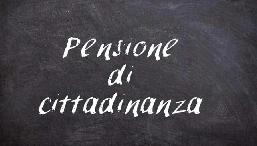 Pensione di Cittadinanza