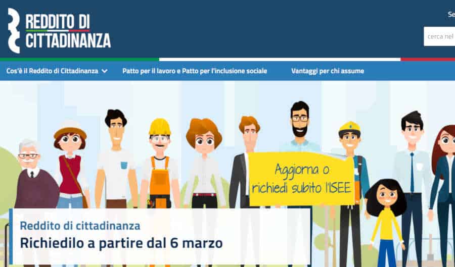 Reddito Di Cittadinanza Sito Info Utili E Domanda Dal 6