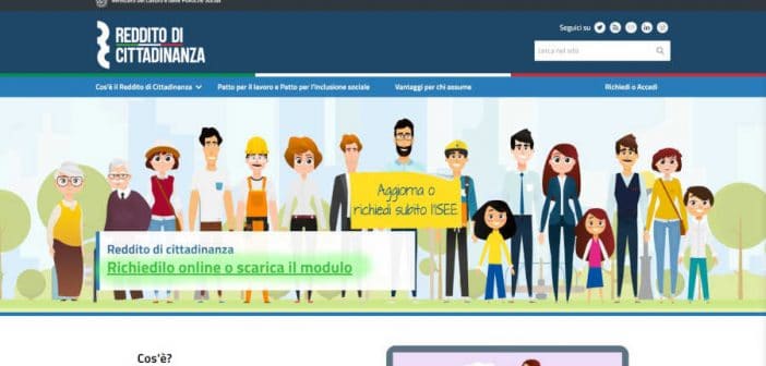 Domanda di Reddito di cittadinanza online