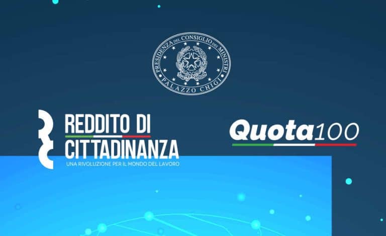 quota 100 e reddito di cittadinanza