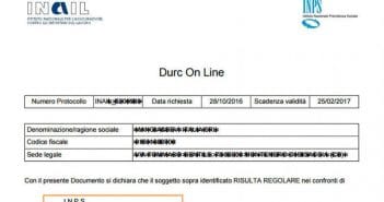 DURC on line