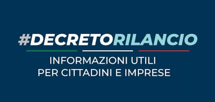 Decreto Rilancio Legge