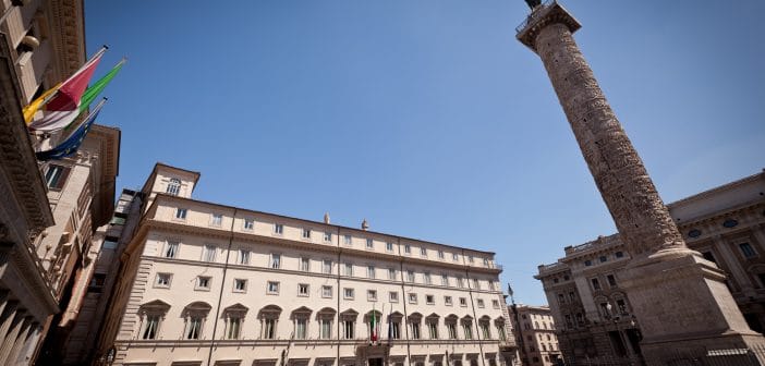 Palazzo Chigi © Wikipedia