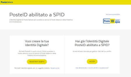 SPID Poste Italiane