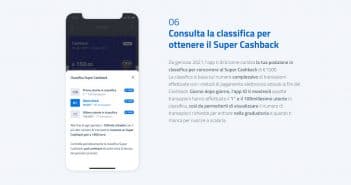 Classifica Super cashback 2021