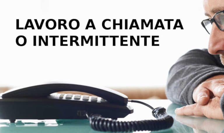 lavoro intermittente o a chiamata