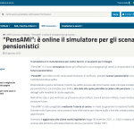 PensAMi Inps simulatore pensione futura