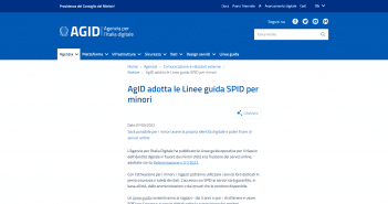 SPID per minorenni