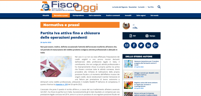 Chiusura partita IVA con compensi ancora da incassare: ecco cosa fare