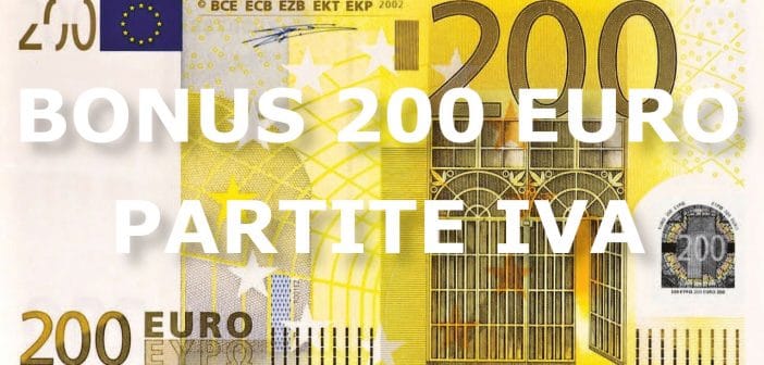 Bonus 200 euro autonomi e professionisti: domande al via