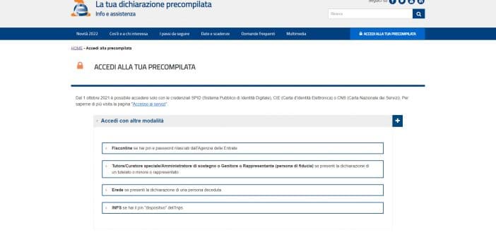 730 tutore, amministratore di sostegno, curatore o genitore