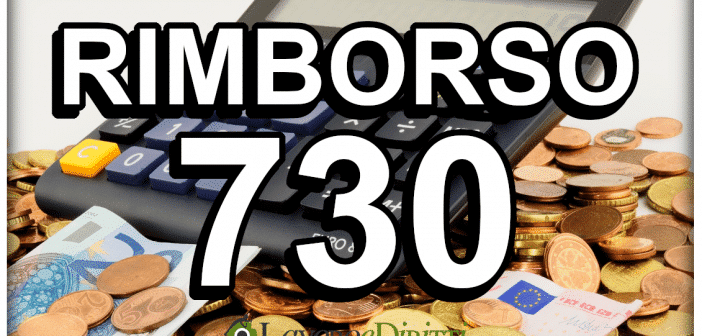Rimborso 730 in busta paga